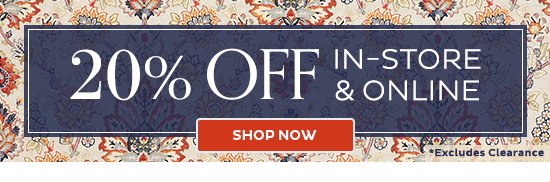 20% Off In-Store & Online - Shop Now (Excludes Clearance)