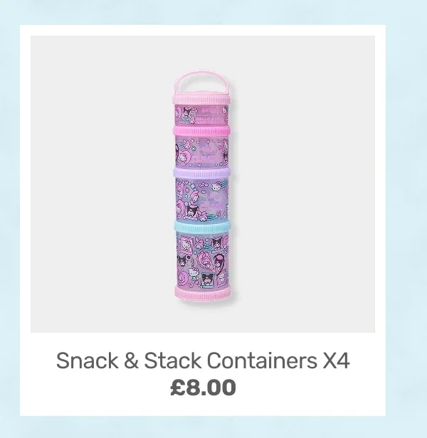 Snack & Stack Containers x4 