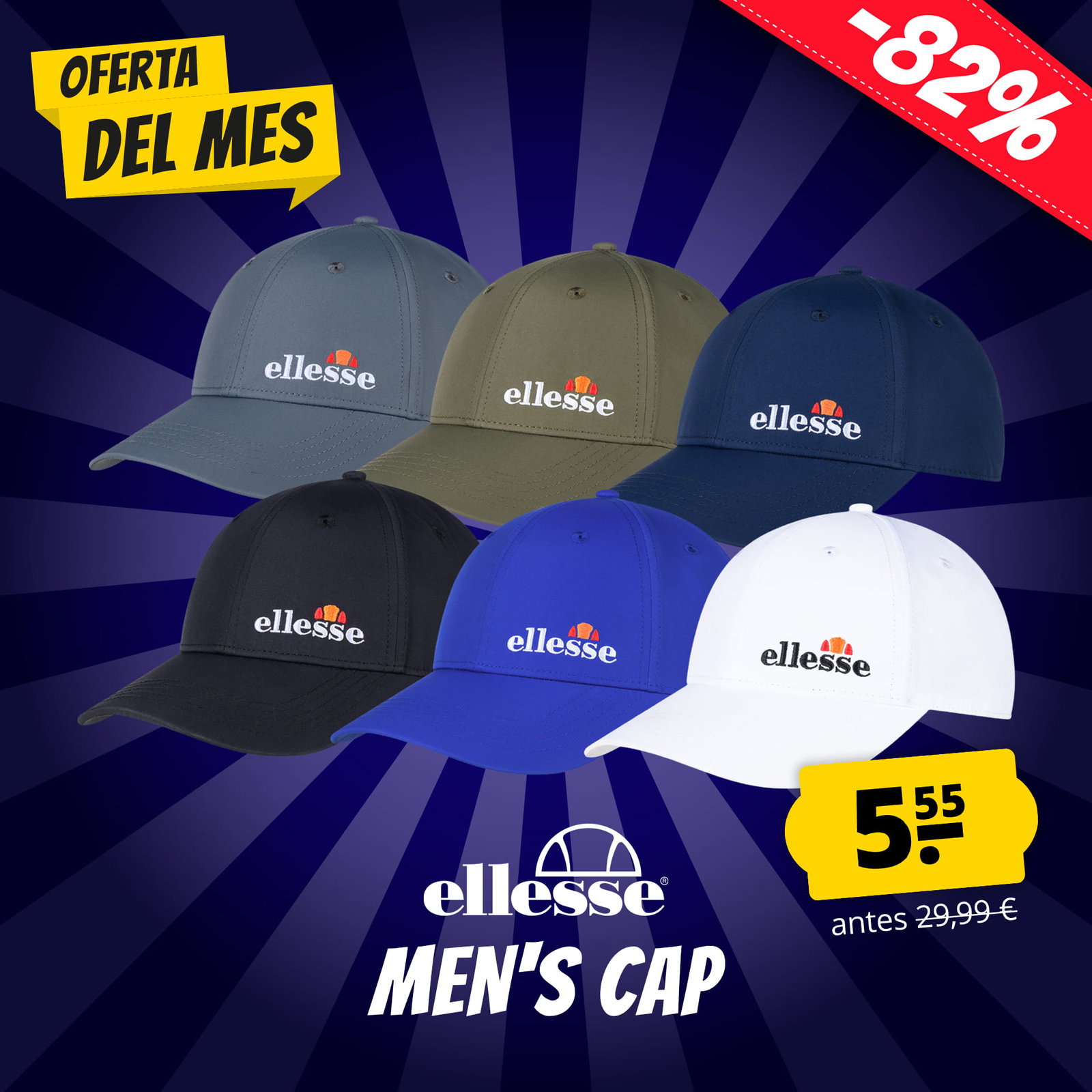ellesse maller hombre gorra