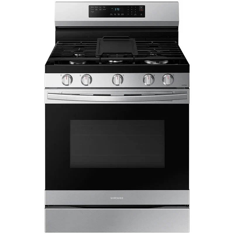 Image of Samsung 6 Cu. Ft. Smart Gas Range With Air Fry & Convection
