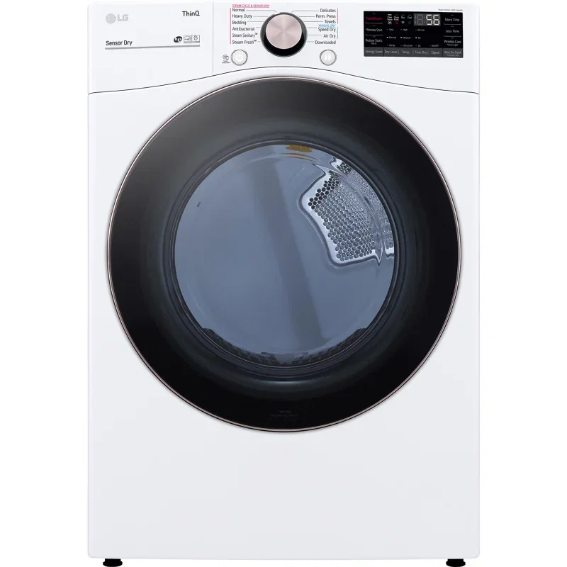 Image of LG 7.4 Cu. Ft. Smart Front Load Electric Dryer With TurboSteam
