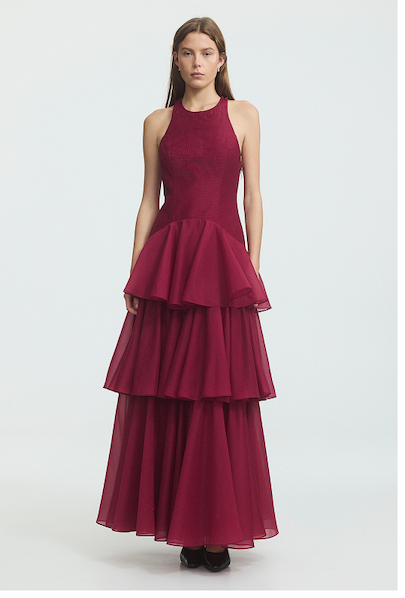Radiate Pleated Gown