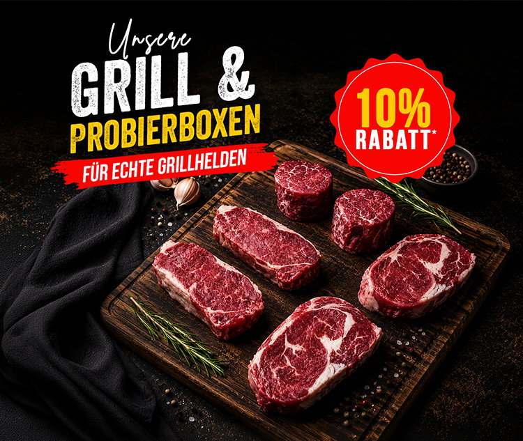 Grill- & Probierboxen - 5% Preisvorteil