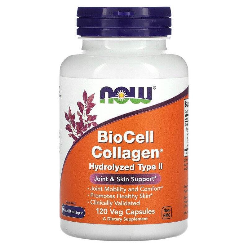 Image of NOW Foods BioCell Collagen Hydrolyzed Type II