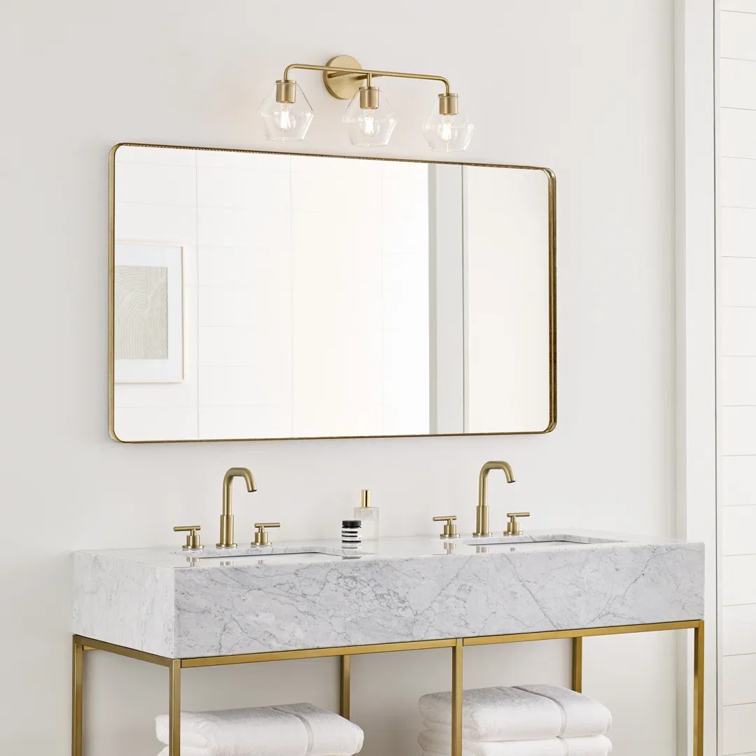 Rooks 3-Light Dimmable Vanity Light