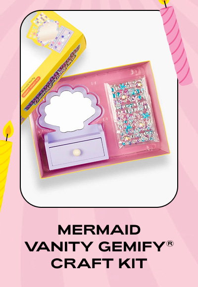 Mermaid Vanity Gemify Craft Kit