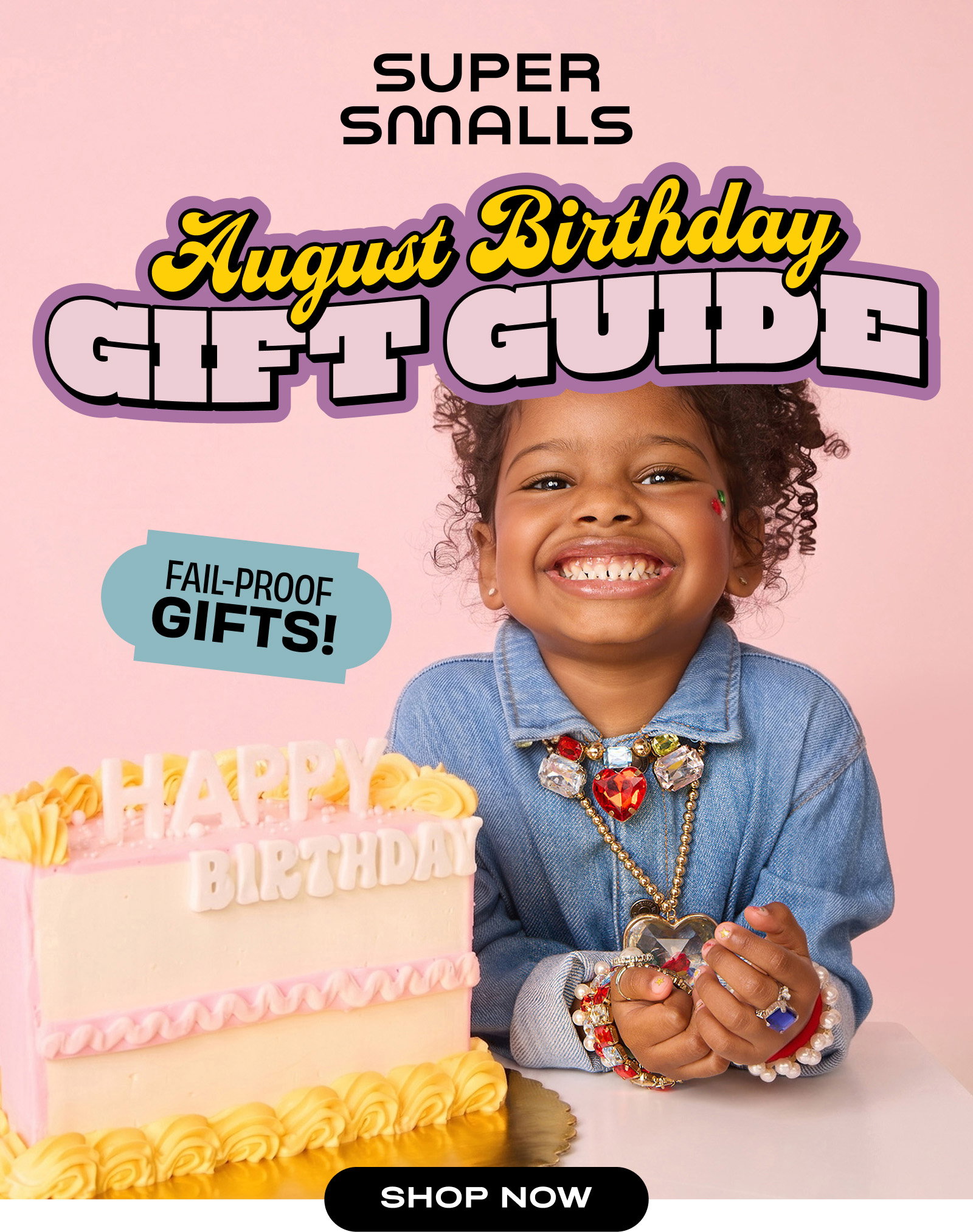 Super Smalls August Birthday Gift Guide