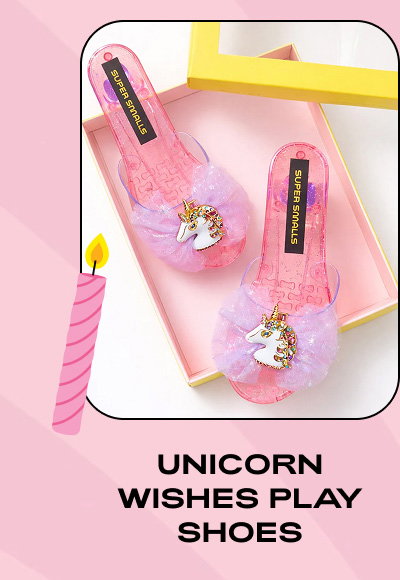 Unicorn Wishes Play Shoes