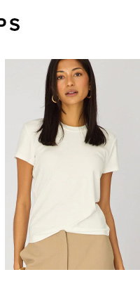 White Cotton T-shirt Short Sleeve Round Neck