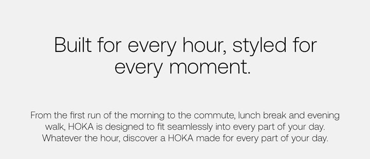 All hours in HOKA