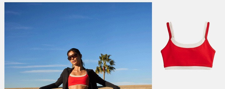 Element Double Layer Crop