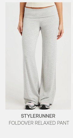 Foldover Relaxed Pant