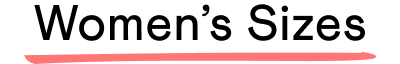 Women's Sizes