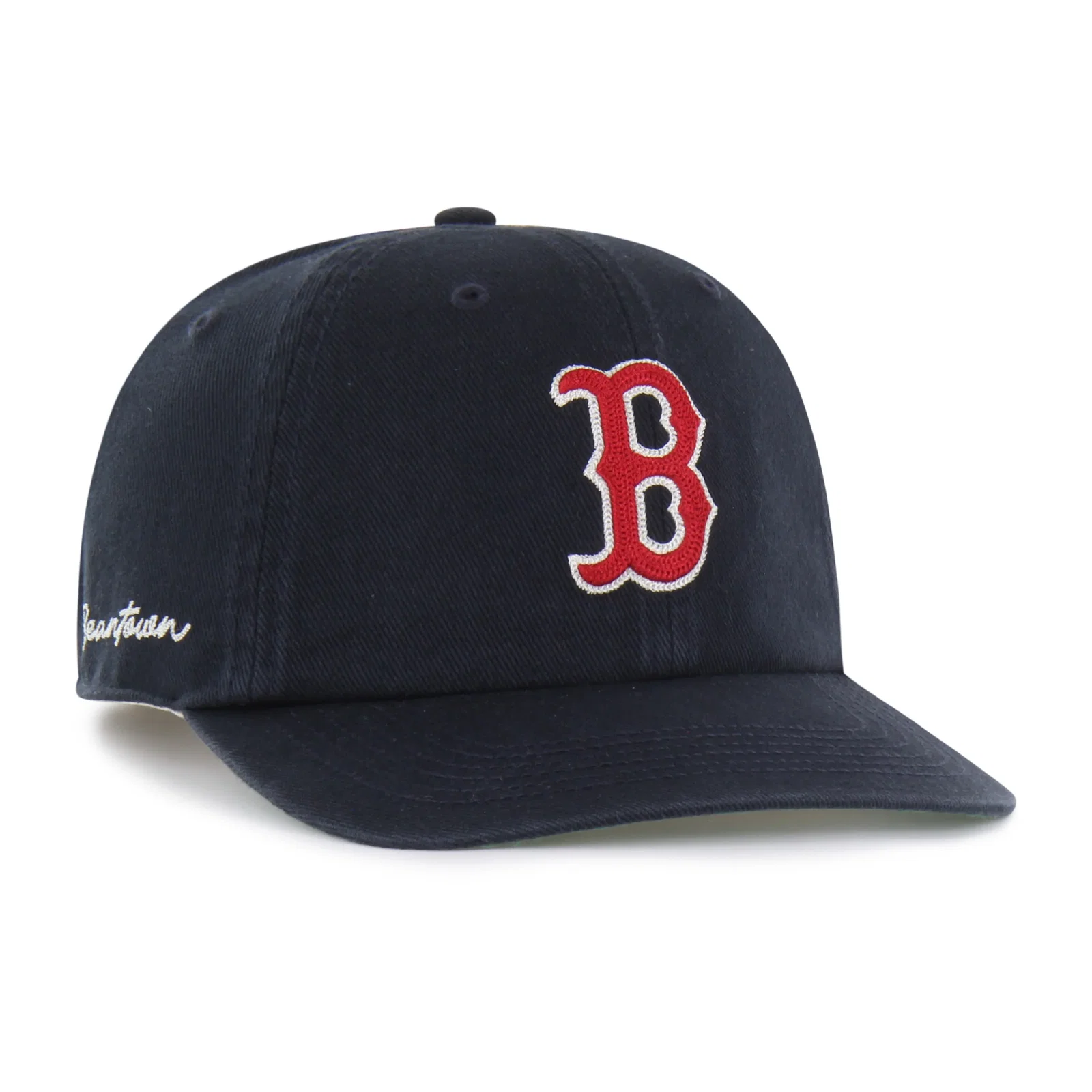 Image of BOSTON RED SOX CHAIN SIDE STITCH '47 CLEAN UP FLAT BRIM