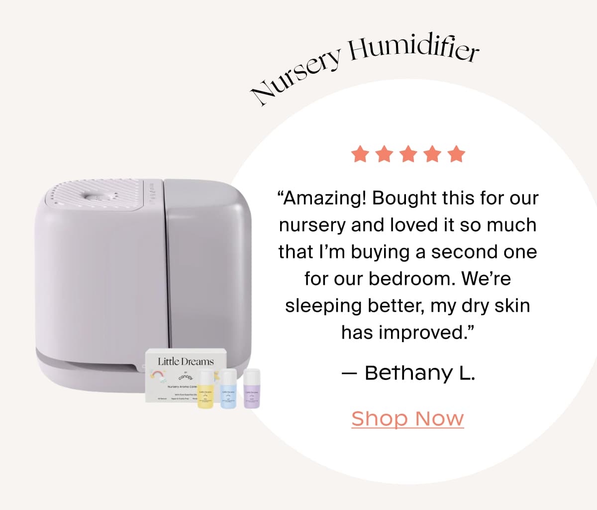 Nursery Humidifier | Shop Now