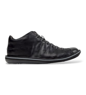 Zapatillas de piel Beetle negro
