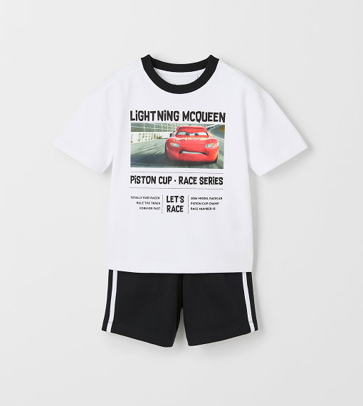Disney Pixar Cars Australian Cotton top and shorts set