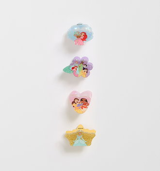 Disney Princess 4-pack mini claw clips