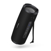 Tronsmart Mirtune C3 Plus Portable Outdoor Speaker, 50W Stereo Sound, Bluetooth 6.0, IPX7 Waterproof, Auracast™ Multi-Speaker Sync, Up to 12H Playtime, USB-C Charging - Black