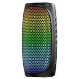 SOUNARC XR3 Portable Bluetooth Speaker, 10W Stereo Sound, Bluetooth 5.3, TWS Pairing, RGB LED Lights, 8H Playtime, IPX5 Waterproof, TF Card & AUX