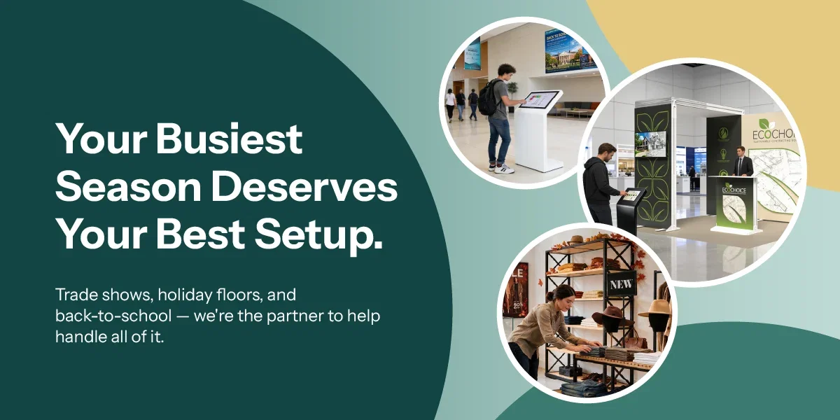 Your Busiest Season Deserves Your Best Setup.