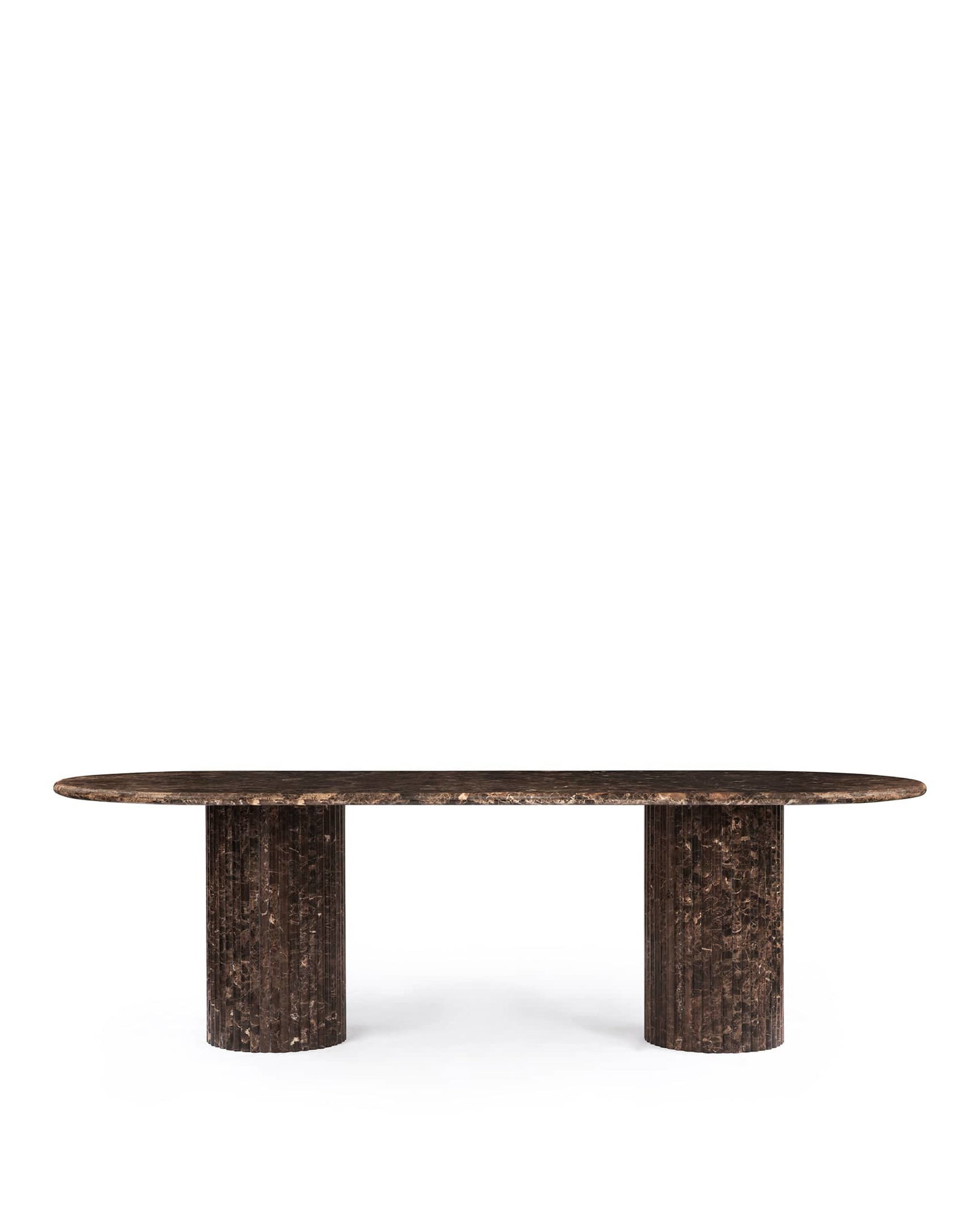 Image of Saturn Oval Dining Table, 98in | FINAL SALE