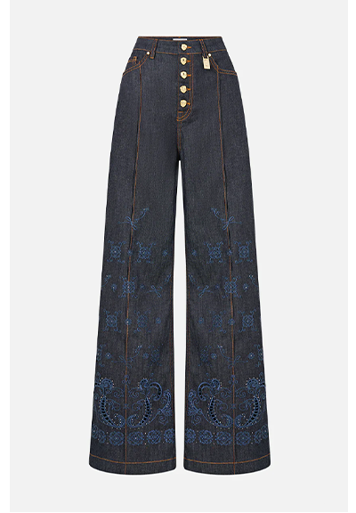 JENNA HIGH WAISTED FLARE | DENIM