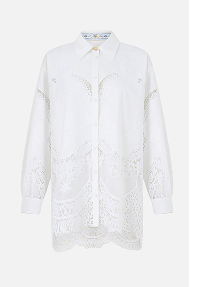 SIDE SPLIT SHIRT | DANDELION SKIES