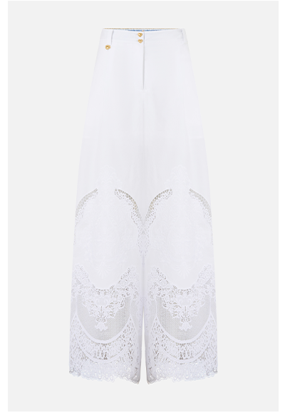 WIDE LEG WAISTED PANT | DANDELION SKIES