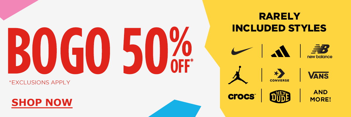 BOGO 50% Off | Rarely Included Styles | SHOP NOW