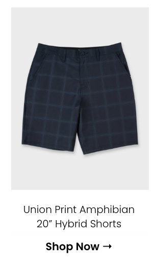 Union Print Amphibian 20" Hybrid Shorts