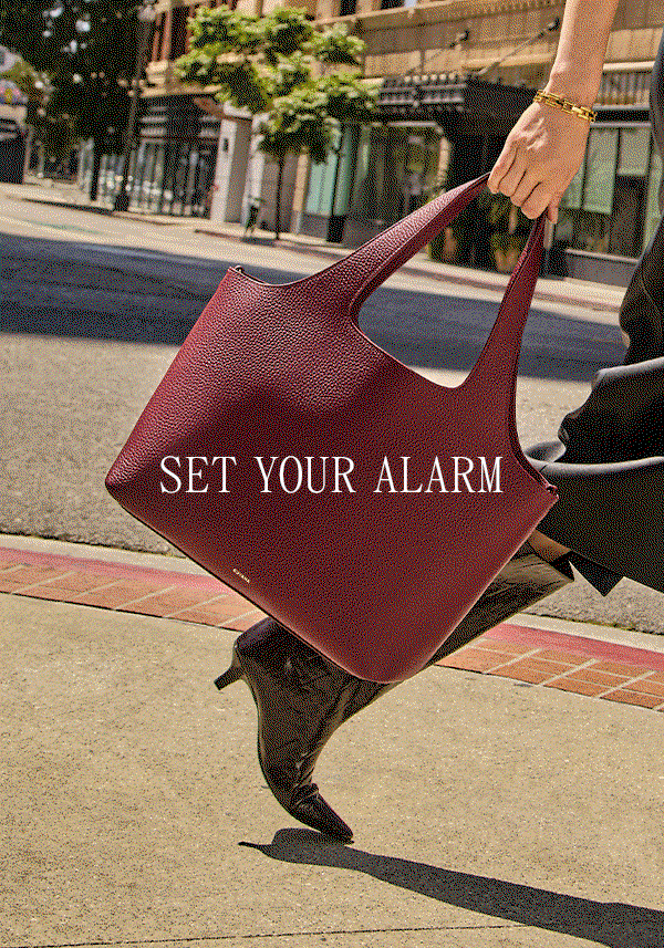 SET YOUR ALARM