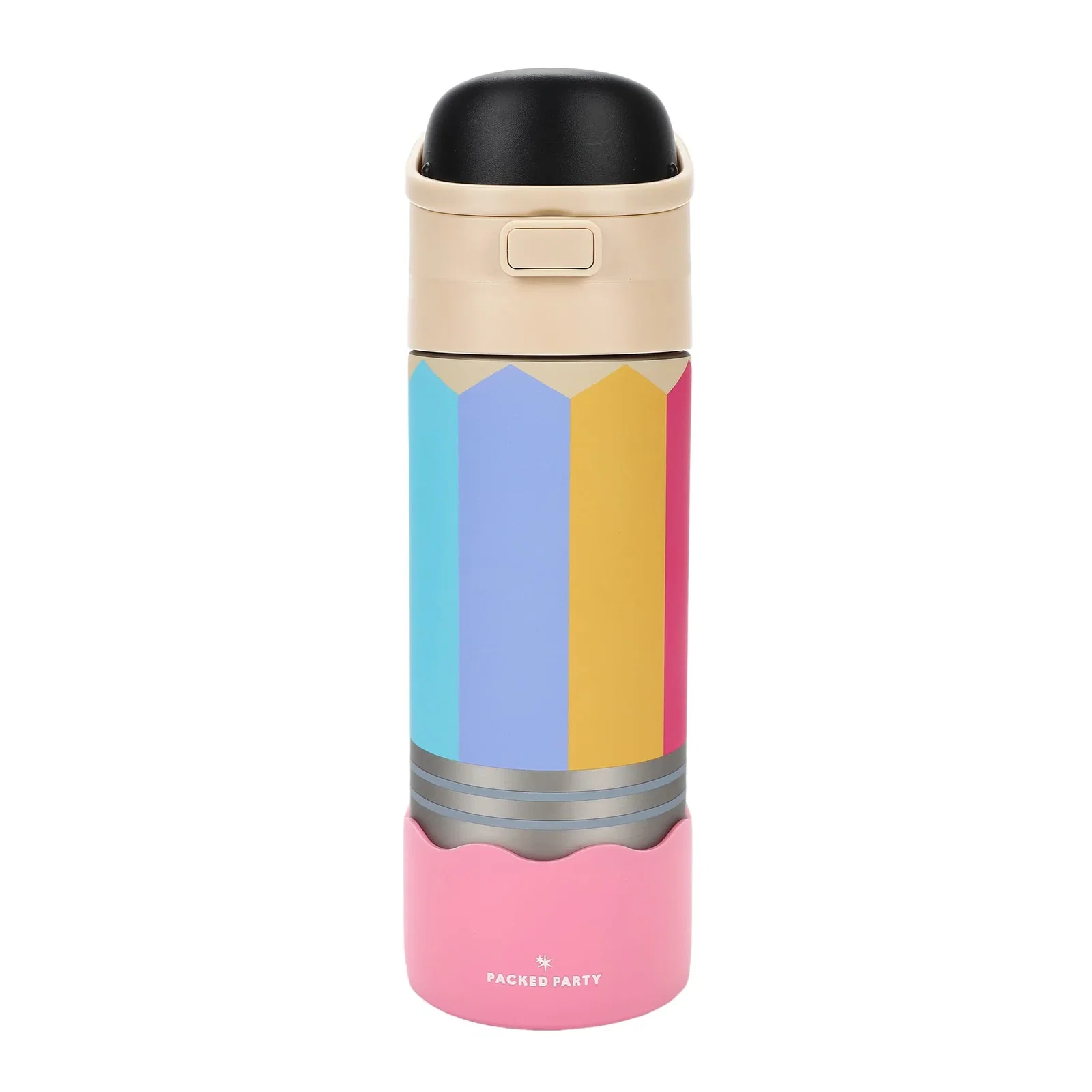 Image of Pencil Shaped Stainless Steel Water Bottle