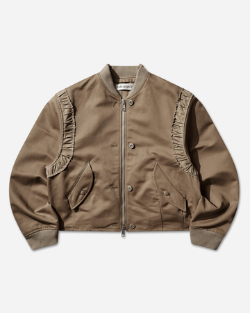 Women's Frill Bomber Jacket Kharkee