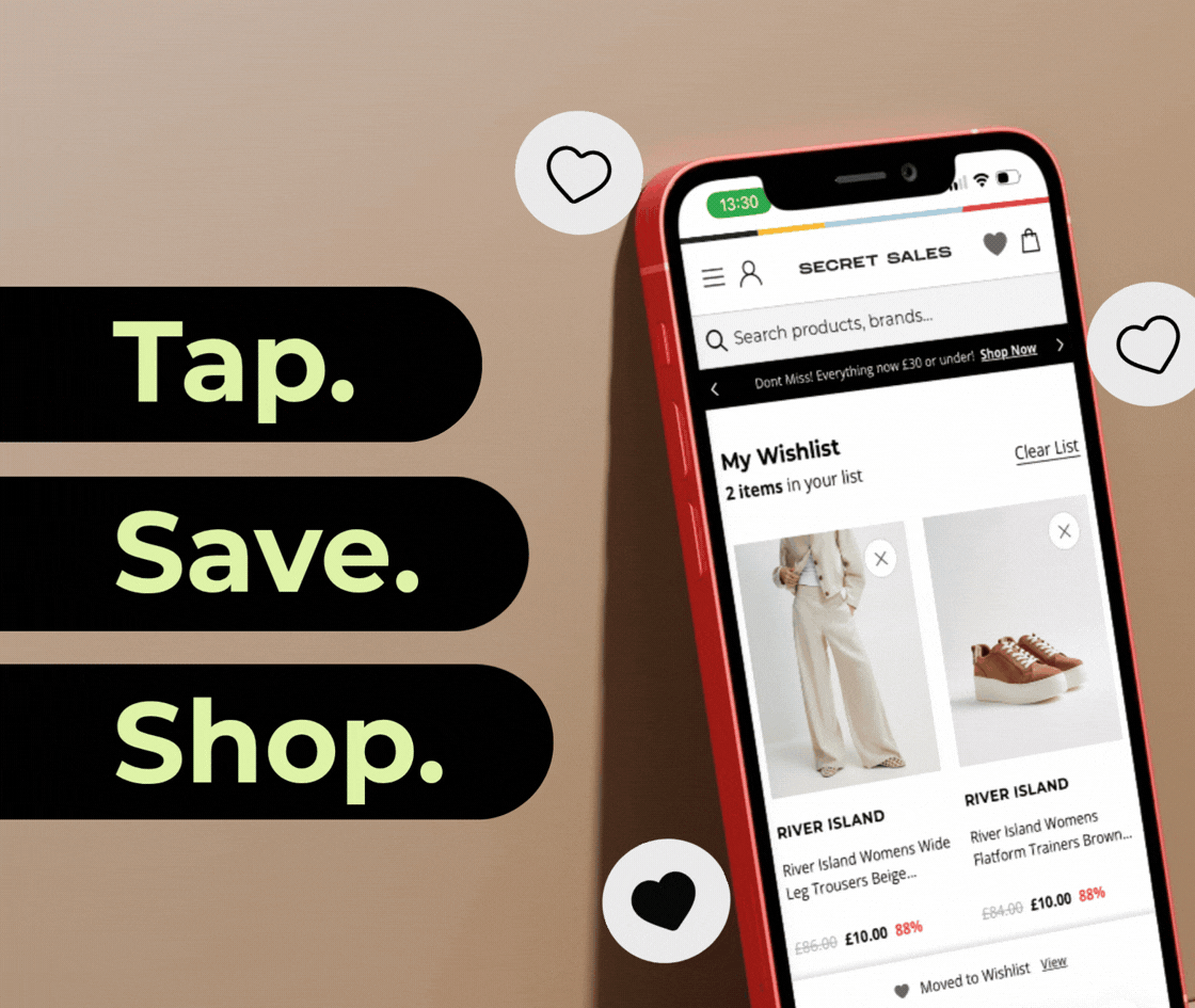 SHOP and ADD TO WISHLIST