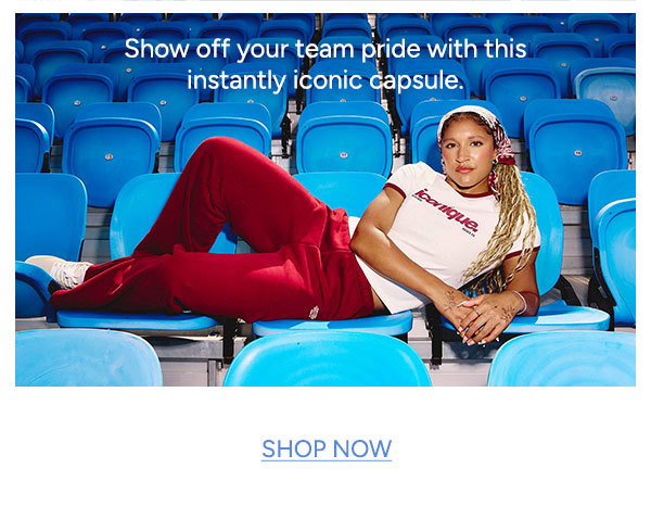 Show off your team pride with this instantly iconic capsule.