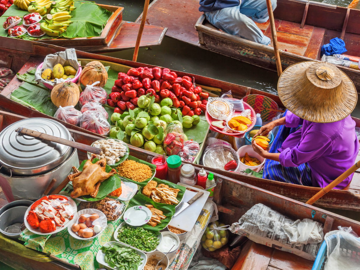 Floating Market, Thailand