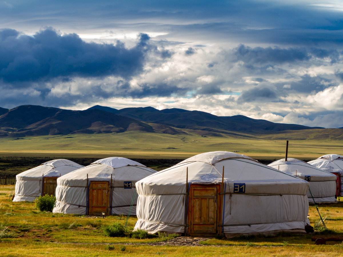 Ger Camp, Mongolia