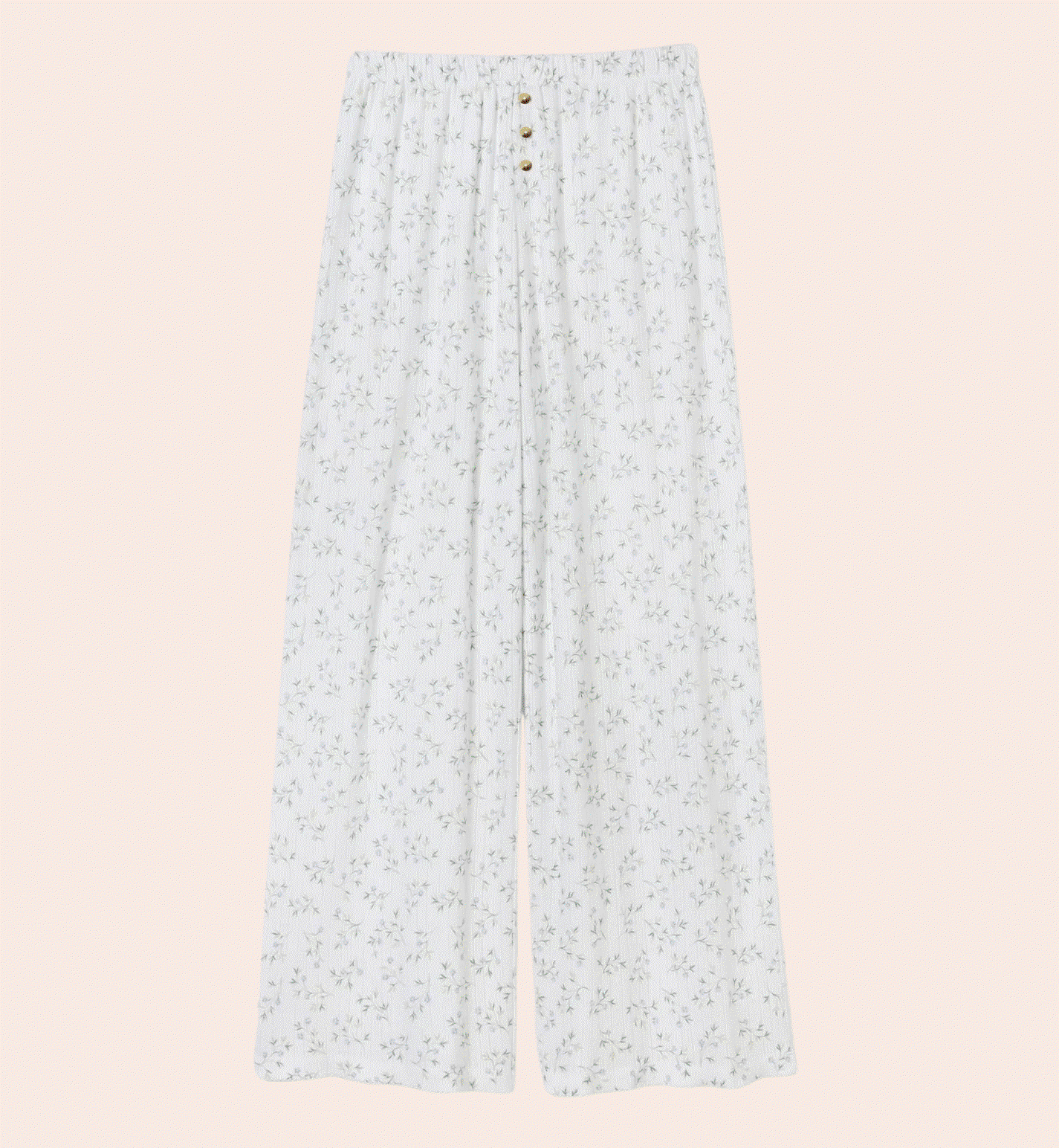 Spring Sprig Pointelle Pants