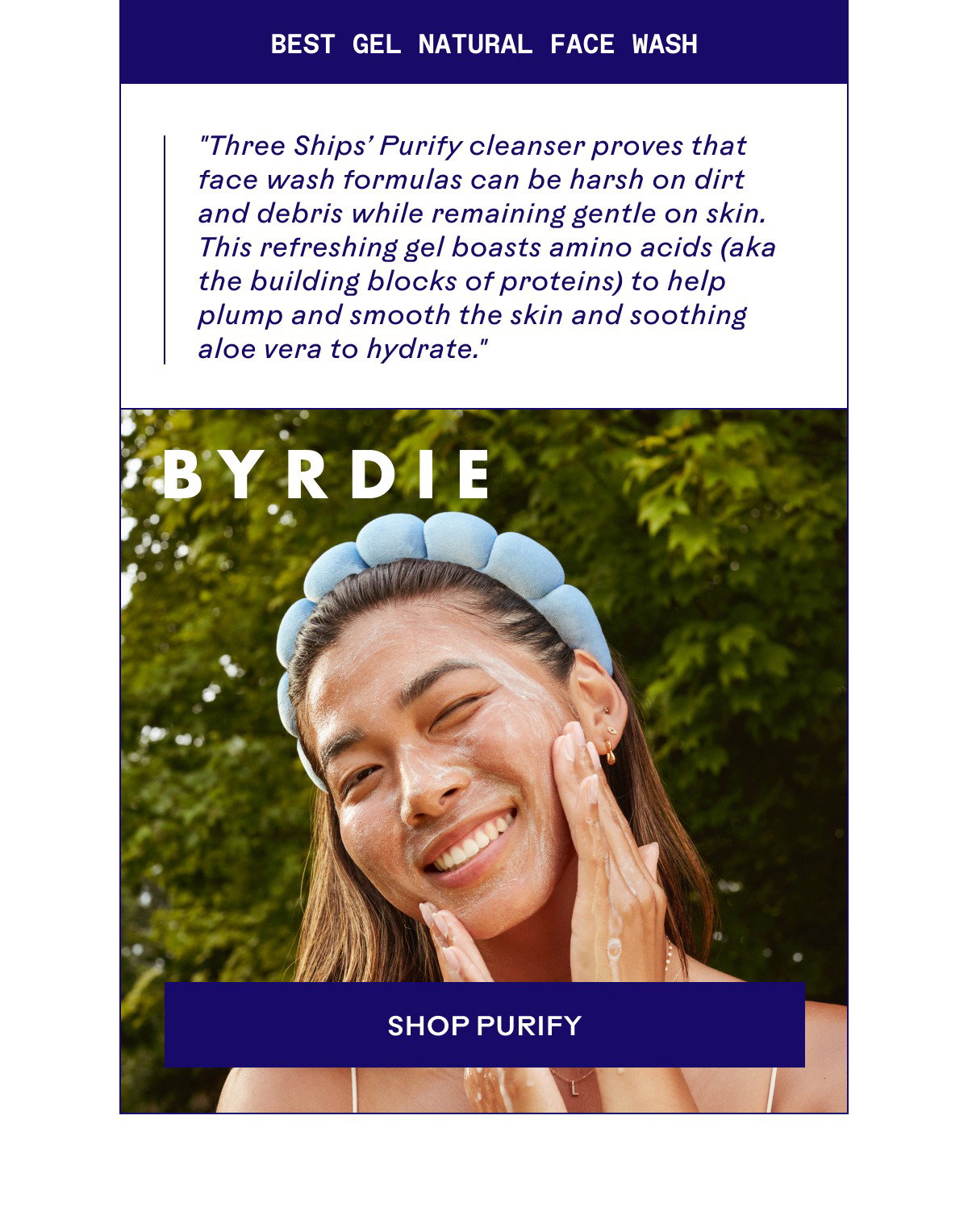 Best Natural Face Wash, Shop Purify