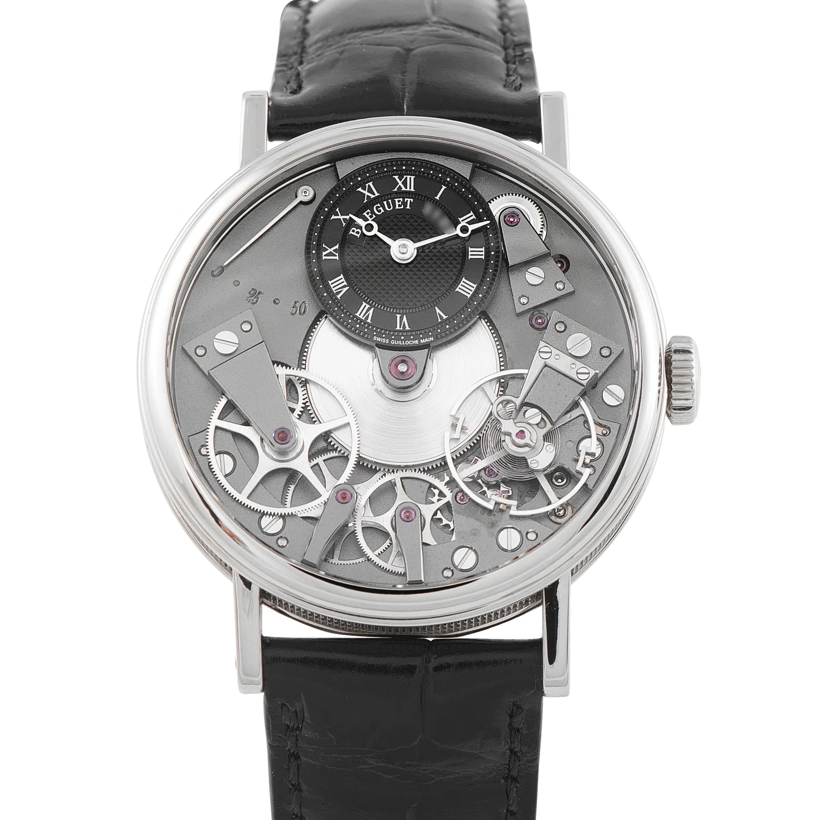 Breguet Tradition Skeleton Dial 18K White Gold Watch 7027BB/G9/9V6