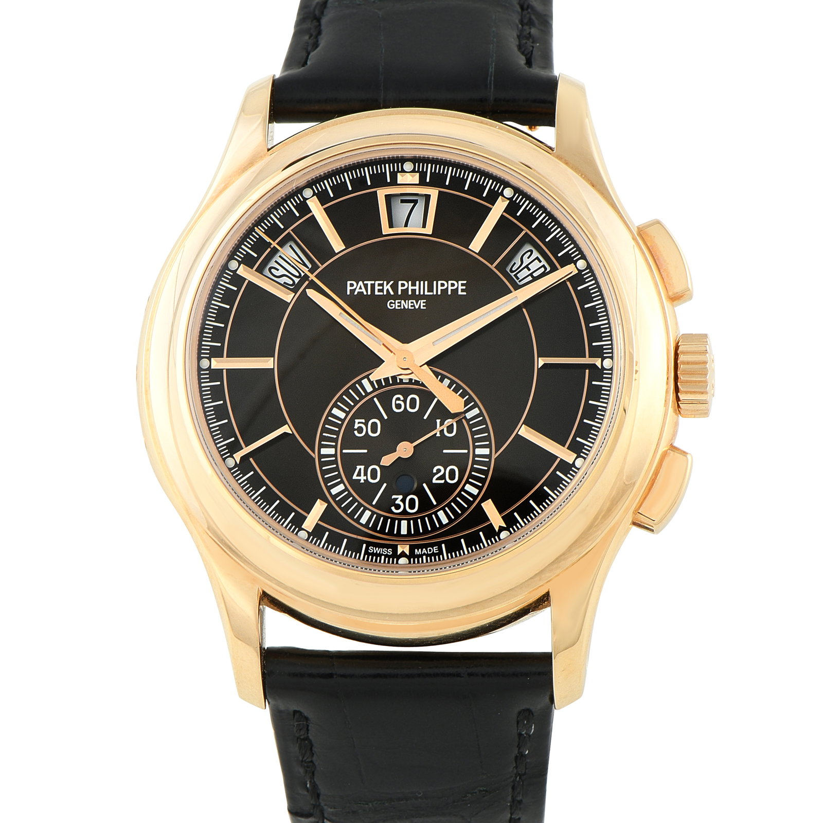 Patek Philippe Annual Calendar Chronograph Rose Gold Watch 5905R-001