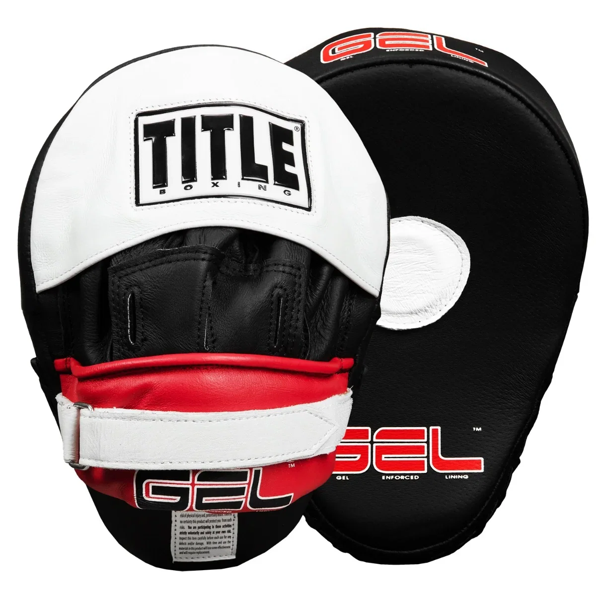 Image of TITLE Boxing Gel World Contoured Punch Mitts