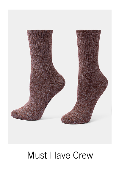 Must Have Crew Sock 3 Pair Pack