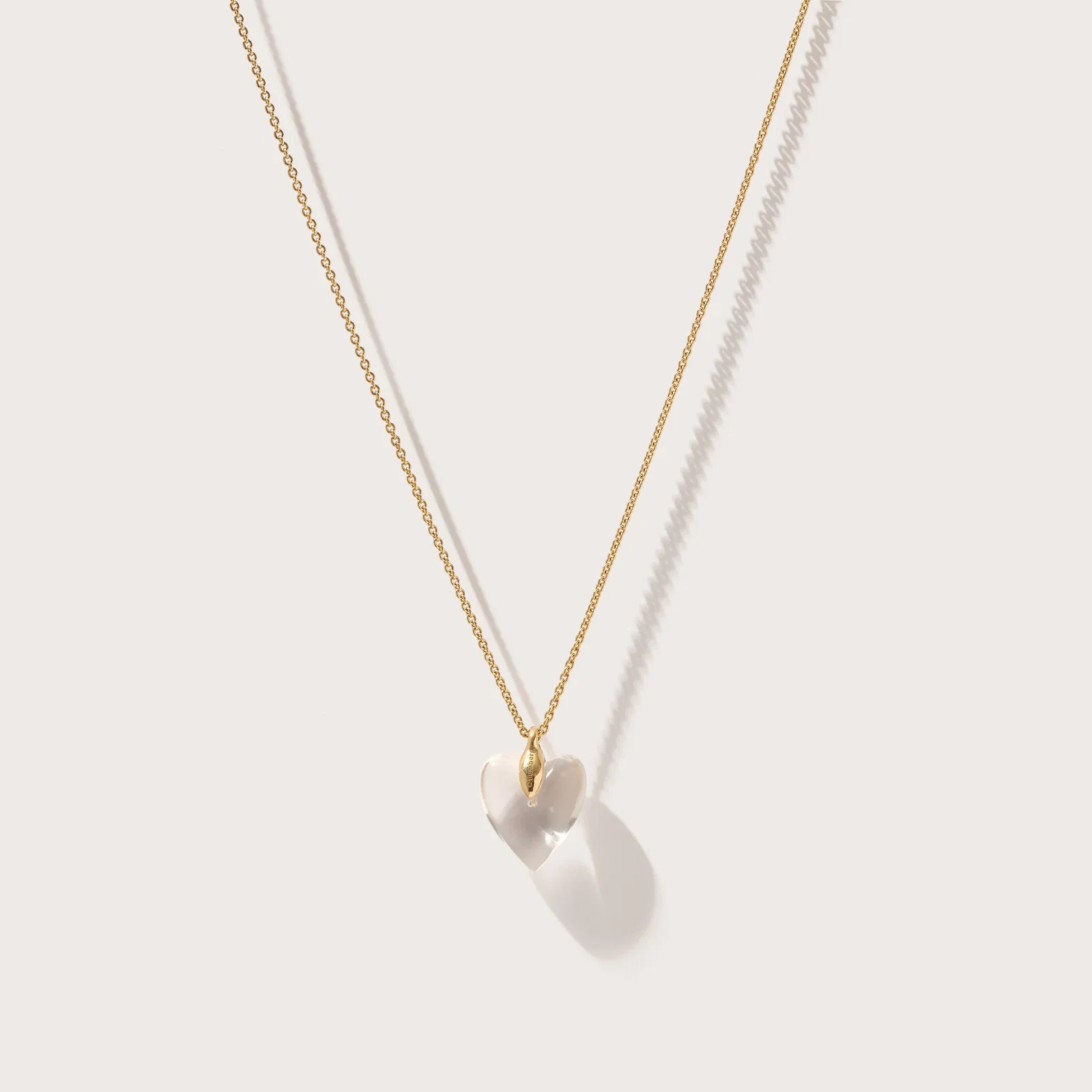 Image of Quartz Heart Necklace