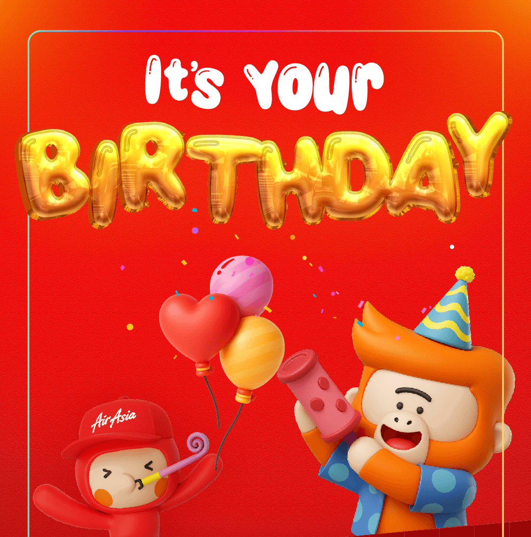 It's your birthday month!