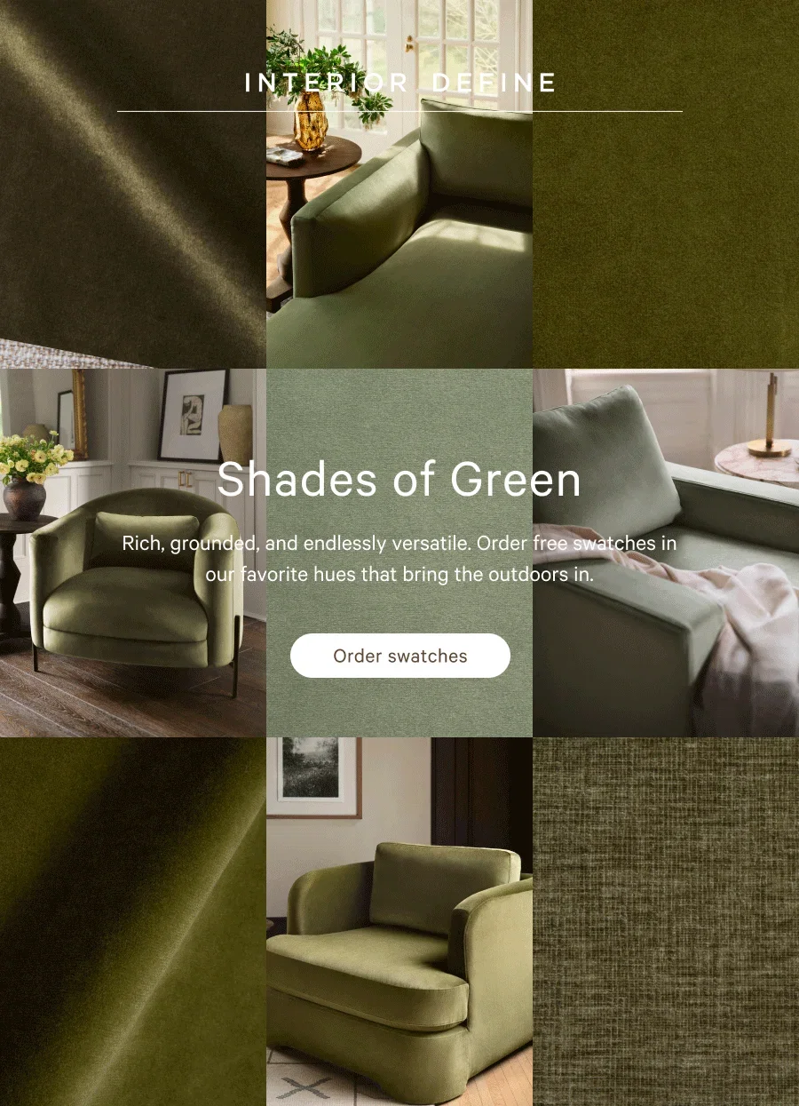 Shades of green