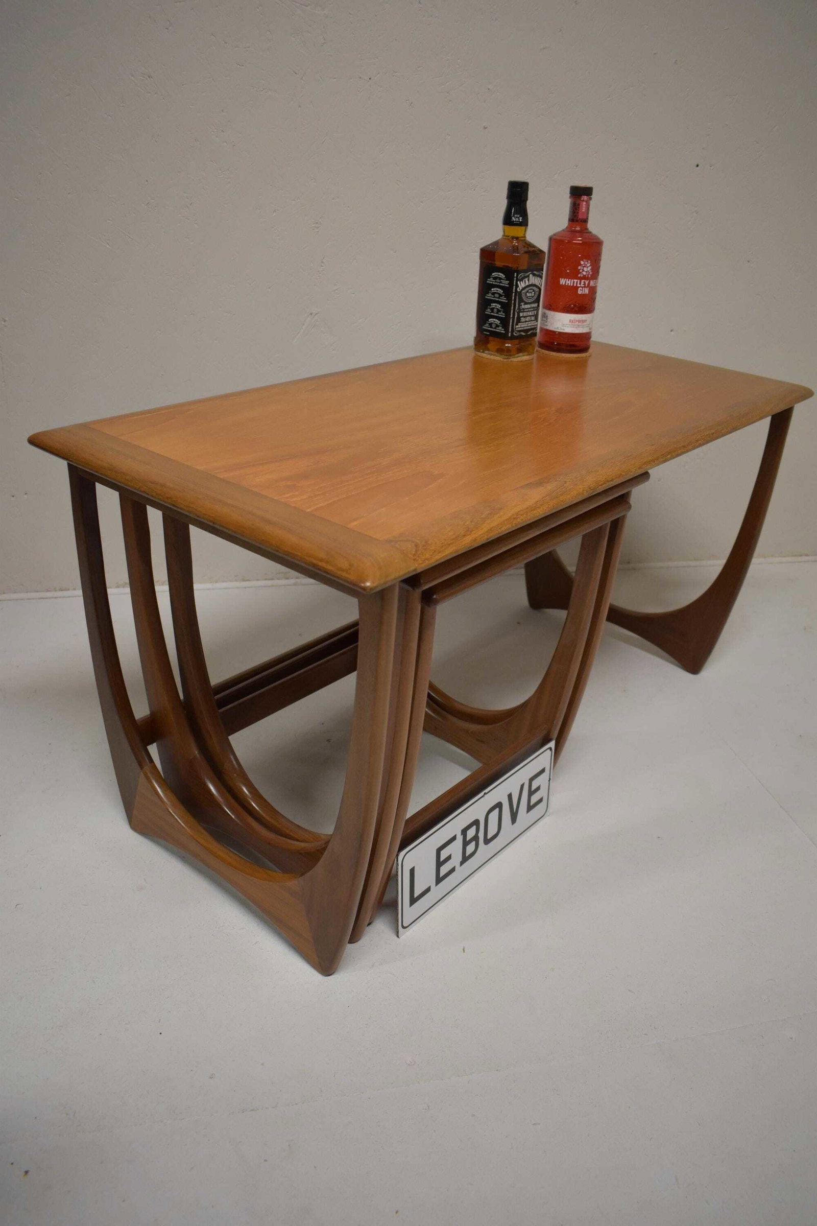 G Plan Astro Teak Coffee Table & Matching Nest Of Two Tables