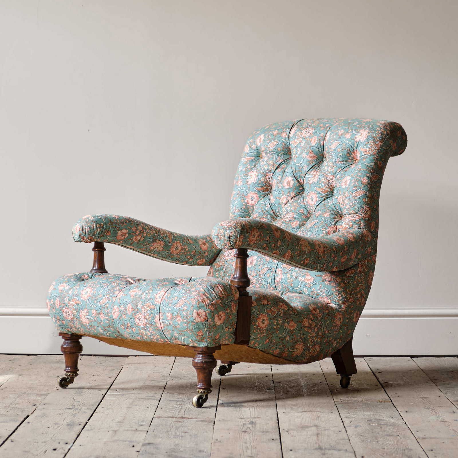 19th Century Holland & Sons Open Armchair