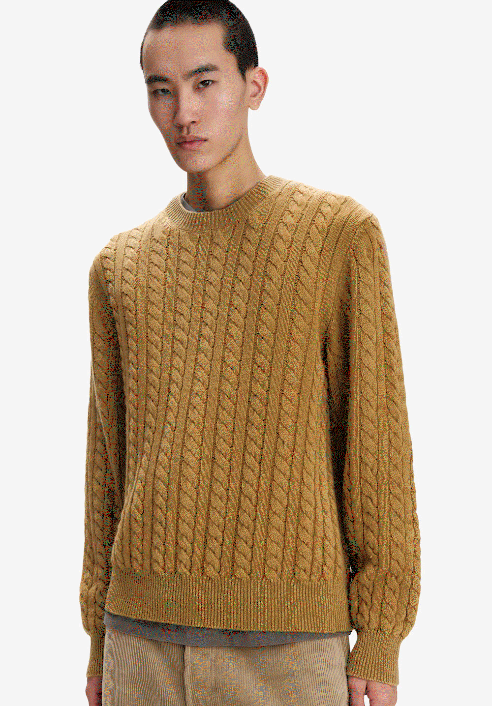 A.P.C. models in Fall outfits